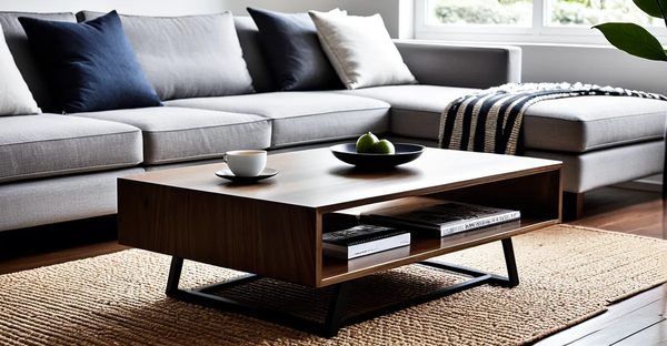 Inspirez votre salon avec une table basse japandi élégante