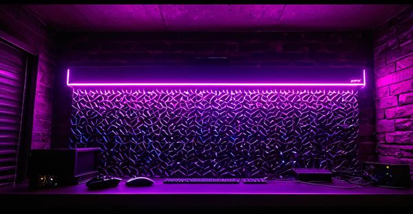 Néons muraux : transformez votre espace de jeu en un éclair !