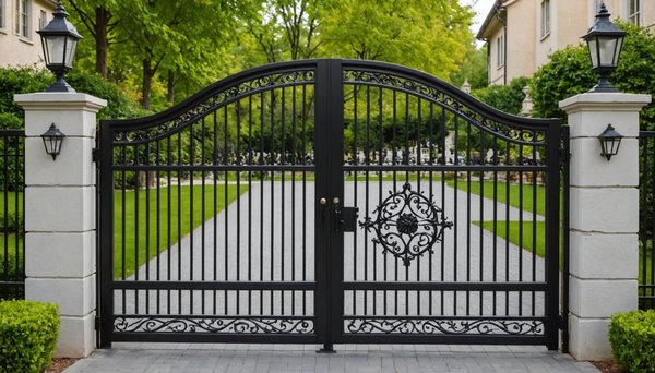 Portails en aluminium fabrication française : qualité et design local